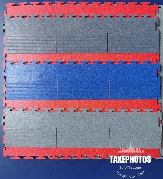 PVC Interlocking Floor Tile Smooth Surface For Use In Garages Workshop And Factories